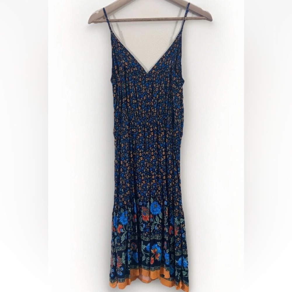 Pretty Floral Sundress Sz Medium Excellent Condition